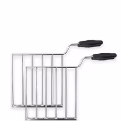 Smeg Accessories TSSR01, Sandwich rack, Stainless steel, Smeg, Plastic, Steel, TSF01, 2 pc(s)