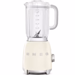 Smeg BLF01CRUK, Tabletop blender, Pulse function, Ice crushing, 1 m, 800 W, Cream