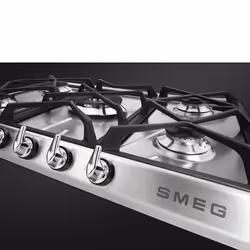 Smeg Victoria SR975XGH hob Stainless steel Built-in 68.5 cm Gas 5 zone(s) - Additional view 4