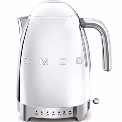Smeg KLF04SSUK, 1.7 L, 3000 W, Stainless steel, Stainless steel, Water level indicator, Keep warm function