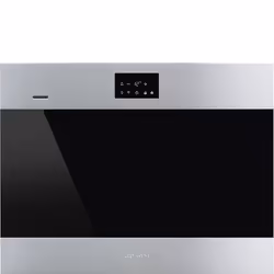 Smeg CVI318LWX2, Compressor wine cooler, Built-in, 18 bottle(s), 40 W, G, Black, Stainless steel