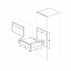 Smeg Classic Drawer CPR315X Stainless steel - Additional view 8