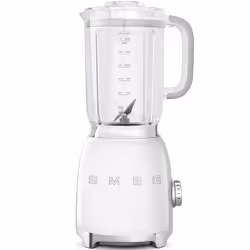 Smeg Tabletop blender BLF01WHEU (White), Tabletop blender, 1.5 L, Pulse function, Ice crushing, 1 m, 800 W