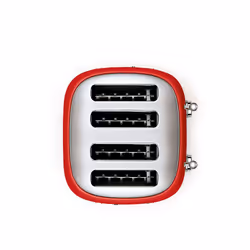 Smeg 50's Style Toaster TSF03RDEU Red - Additional view 4