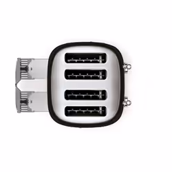 Smeg TSF03BLUK toaster 4 4 slice(s) 2000 W Black - Additional view 5