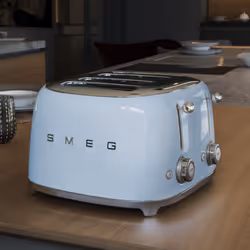 Smeg TSF03PBUK toaster 4 4 slice(s) 2000 W Blue - Additional view 8