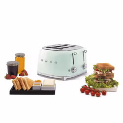 Smeg TSF03PGUK toaster 4 4 slice(s) 2000 W Green - Additional view 6