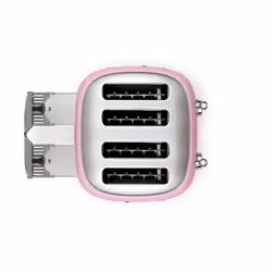 Smeg TSF03PKUK toaster 4 4 slice(s) 2000 W Pink - Additional view 6