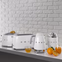 Smeg TSF03WHUK toaster 4 4 slice(s) 2000 W White - Additional view 7