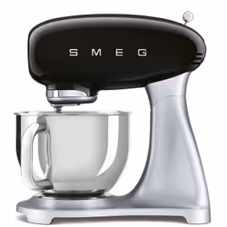 Smeg SMF02BLUK, 4.8 L, Black, Stainless steel, 800 W, 220-240 V, 50 - 60 Hz