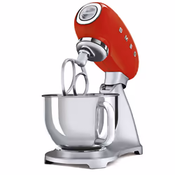 Smeg SMF02RDUK food processor 800 W 4.8 L Red