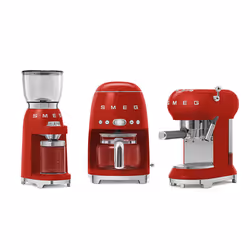 Smeg 50's Style Drip Filter Coffee Machine DCF02RDEU Red - Additional view 5