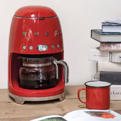 Smeg 50's Style Drip Filter Coffee Machine DCF02RDEU Red - Additional view 6
