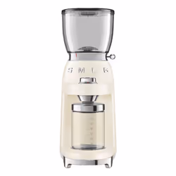 Smeg Coffee Grinder Cream CGF01CREU, Blade grinder, 350 g, Conical burr, Stainless steel, 450 RPM, Cream