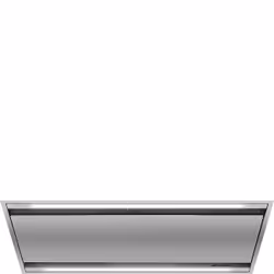 Smeg KLT90LXS, 604 m³/h, Ducted, B, F, G, 64 dB