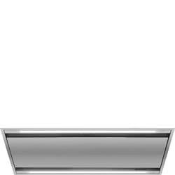 Smeg KLT90LXS cooker hood Ceiling built-in Stainless steel 604 m³/h