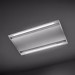 Smeg KLT90LXS cooker hood Ceiling built-in Stainless steel 604 m³/h