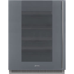 Smeg CVI138LS3 wine cooler Compressor wine cooler Built-in Silver 38 bottle(s)