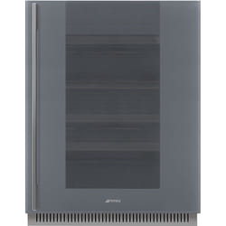 Smeg Linea Wine Cooler CVI138RS3 Silver