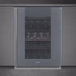 Smeg Linea Wine Cooler CVI138RS3 Silver