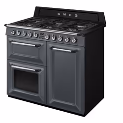 Smeg TR103GR Cooker dual fuel gas hob Grey - Additional view 5