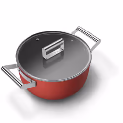 Smeg 50's Style Cookware CKFC2411RDM Red