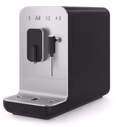 Smeg BCC02BLMUK, Espresso machine, 1.4 L, Coffee beans, Built-in grinder, 1350 W, Black, Grey