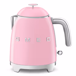Smeg KLF05PKUK, 0.8 L, 1400 W, Pink, Stainless steel, Filtering