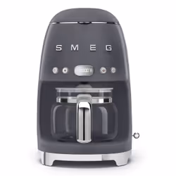 Smeg Drip Coffee Machine Slate Grey DCF02GREU, Drip coffee maker, 1.4 L, Ground coffee, 1050 W, Grey