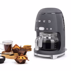 Smeg Drip Coffee Machine Slate Grey DCF02GREU - Additional view 5