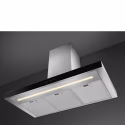 Smeg Universal Hood KBT9L4VN Stainless Steel and Glass - Additional view 4