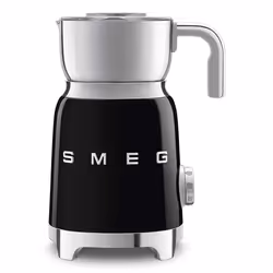 Smeg 50's Style MFF11BLEU Black, Automatic, Black, Stainless steel, 250 ml, Hot & Cold, Plastic