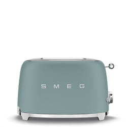 Smeg TSF01EGMUK toaster 6 2 slice(s) 950 W Chrome, Green