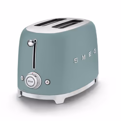 Smeg TSF01EGMUK toaster 6 2 slice(s) 950 W Chrome, Green