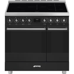 Smeg Symphony Classic Cooker C92IPMB2 Matte Black