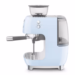 Smeg 50's Style Espresso Coffee Machine EGF03PBEU Pastel Blue - Additional view 2