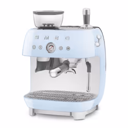 Smeg 50's Style Espresso Coffee Machine EGF03PBEU Pastel Blue - Additional view 4