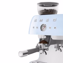 Smeg 50's Style Espresso Coffee Machine EGF03PBEU Pastel Blue - Additional view 6