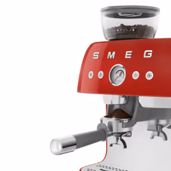 Smeg 50's Style Espresso Coffee Machine EGF03RDEU Red - Additional view 6