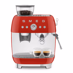 Smeg 50's Style Espresso Coffee Machine EGF03RDEU Red - Additional view 8