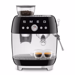 Smeg 50's Style Espresso Coffee Machine EGF03BLEU Black - Additional view 8