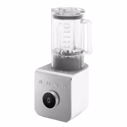 Smeg BLC02WHMUK, Tabletop blender, 1.5 L, Pulse function, Ice crushing, 1 m, 1400 W