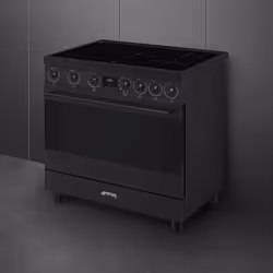 Smeg Concert Classic Cooker C9IMN2 Black - Additional view 4