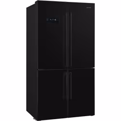 Smeg Universal FQ60NDE Black American fridge freezer 572 L Black class E No Frost - Additional view 4