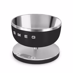 Smeg KSC01BLMWW kitchen scale Black, Stainless steel Countertop Round Electronic kitchen scale - Additional view 7