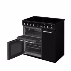 Smeg Concert CX93IMBL cooker Freestanding cooker A Electric Zone induction hob Black - Additional view 5