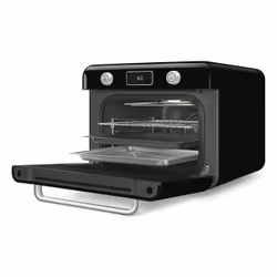 Smeg COF01BLUK steam oven Small Black, Stainless steel Buttons, Rotary - Additional view 4