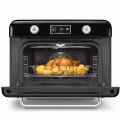 Smeg COF01BLUK steam oven Small Black, Stainless steel Buttons, Rotary - Additional view 6