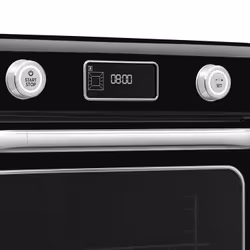 Smeg COF01BLUK steam oven Small Black, Stainless steel Buttons, Rotary - Additional view 7