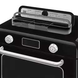 Smeg COF01BLUK steam oven Small Black, Stainless steel Buttons, Rotary - Additional view 8